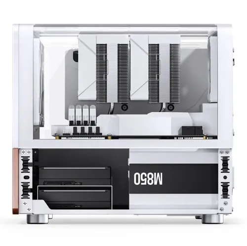Case JONSBO V12 White – M-ATX/ITX| GPU 260mm| Kính 270°